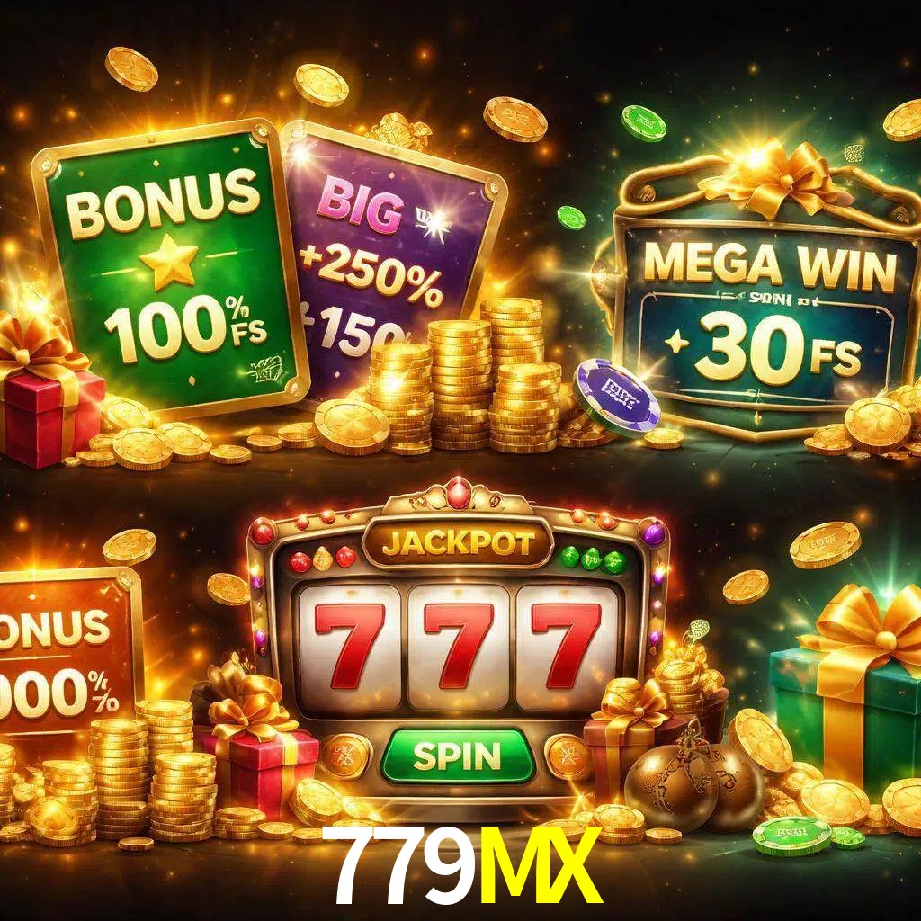 Tipos de bonos 779MX incluyendo recompensas de bienvenida y promociones continuas
